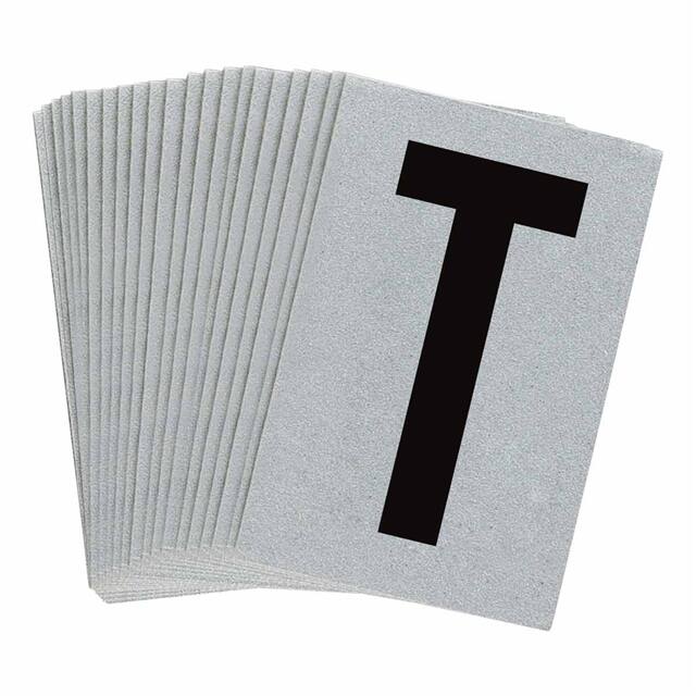 5900-T B997 BRADYLITE N&L BLK/REFL SLV