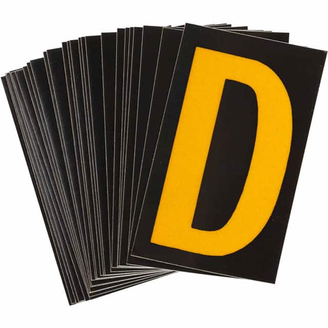 5905-D B997 BRADYLITE N&L REFL YEL/BLK