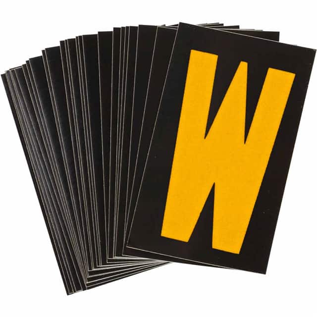 5905-W B997 BRADYLITE N&L REFL YEL/BLK