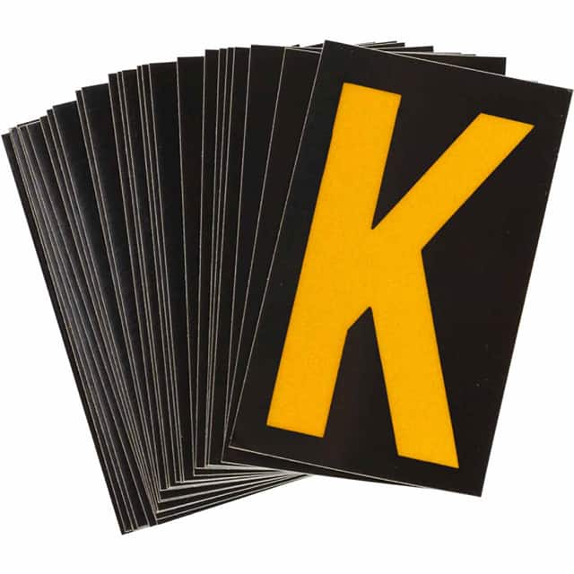 5905-K B997 BRADYLITE N&L REFL YEL/BLK