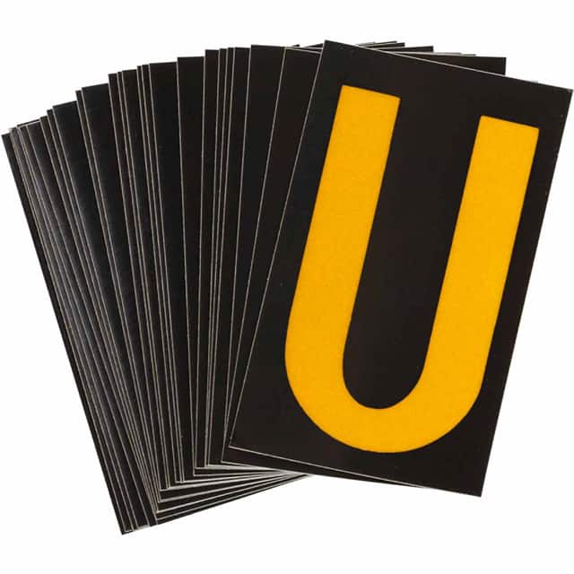 5905-U B997 BRADYLITE N&L REFL YEL/BLK