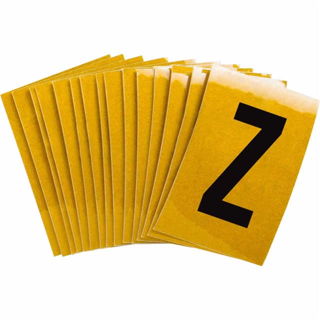 5920-Z B997 BRADYLITE N&L BLK/RELF YEL