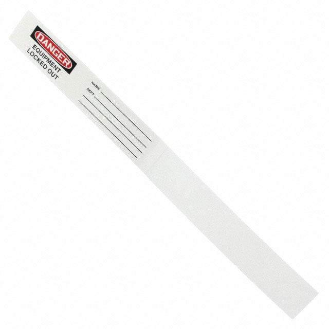 PSL-1029 LABEL ELEC WARN 9"X0.88" RD/BK/W
