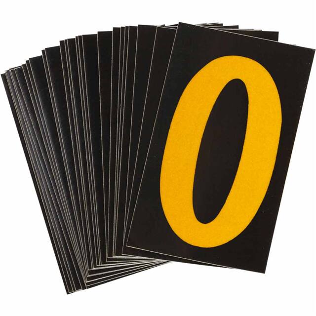 5890-O B997 BRADYLITE N&L REFL YEL/BLK