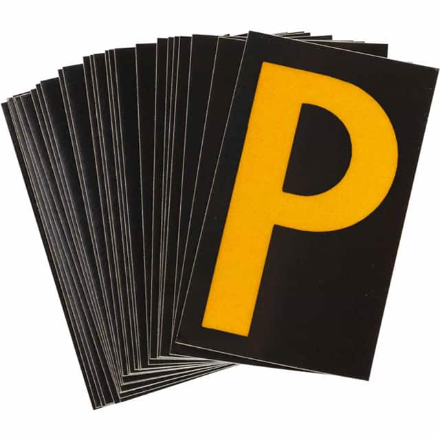 5000-P B997 BRADYLITE N&L REFL YEL/BLK