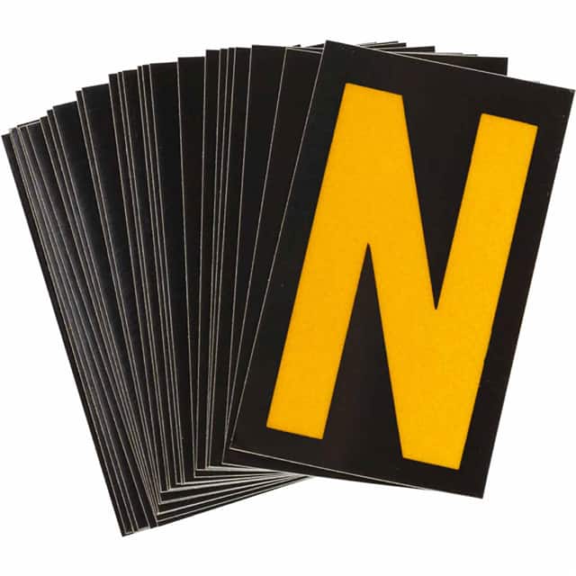 5000-N B997 BRADYLITE N&L REFL YEL/BLK