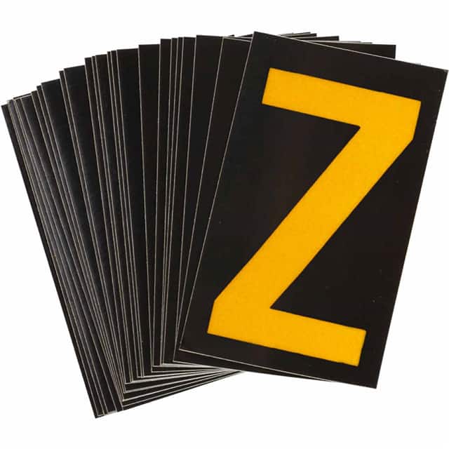 5890-Z B997 BRADYLITE N&L REFL YEL/BLK