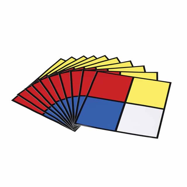 58500 B946 2.5X2.5 NFPA DIAMOND 10/PKG