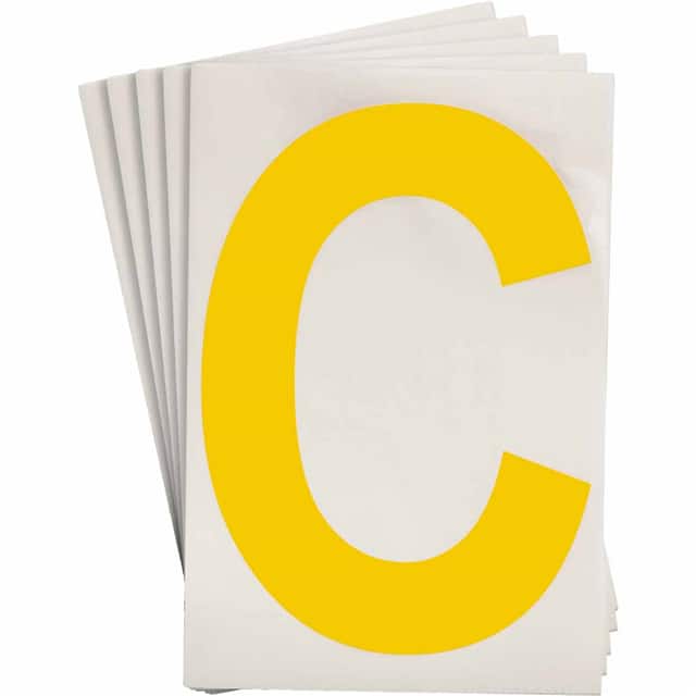 121708 6" X 8" B514 YELLOW C 20/PK