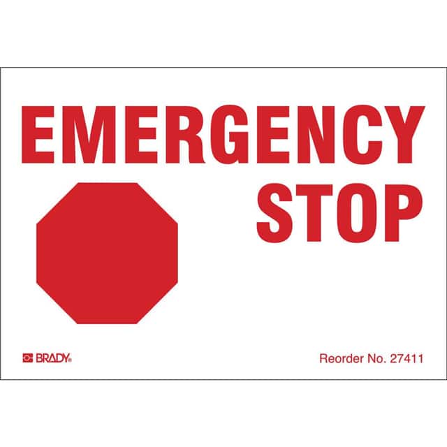 27411LS B-997 3.5X5 8/PK RED/WHT EMERGEN