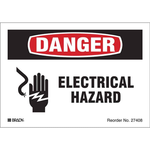 27408LS B-997 3.5X5 8/PK ELECTRICAL HAZA