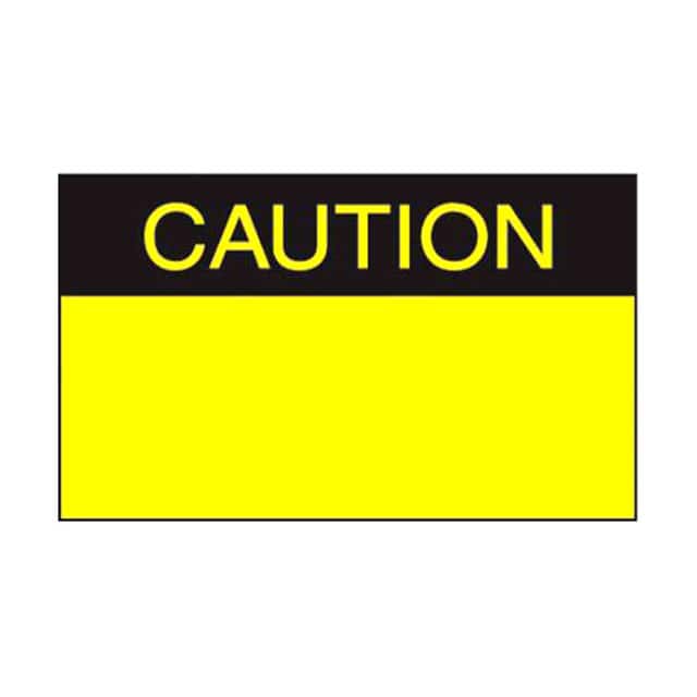 PLD-30 LABEL ELECTRL WARN 1.5"X1" 200PC