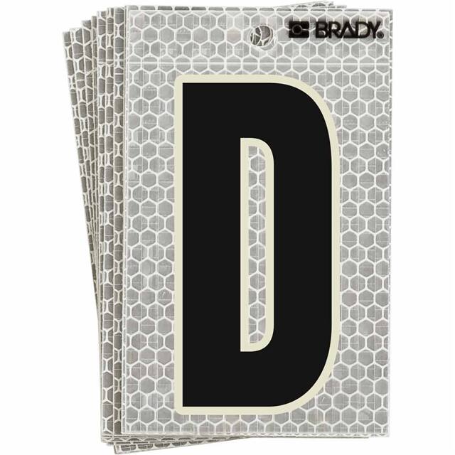 3020-D BRADY 5" SELF ADHESIVE LETTER D