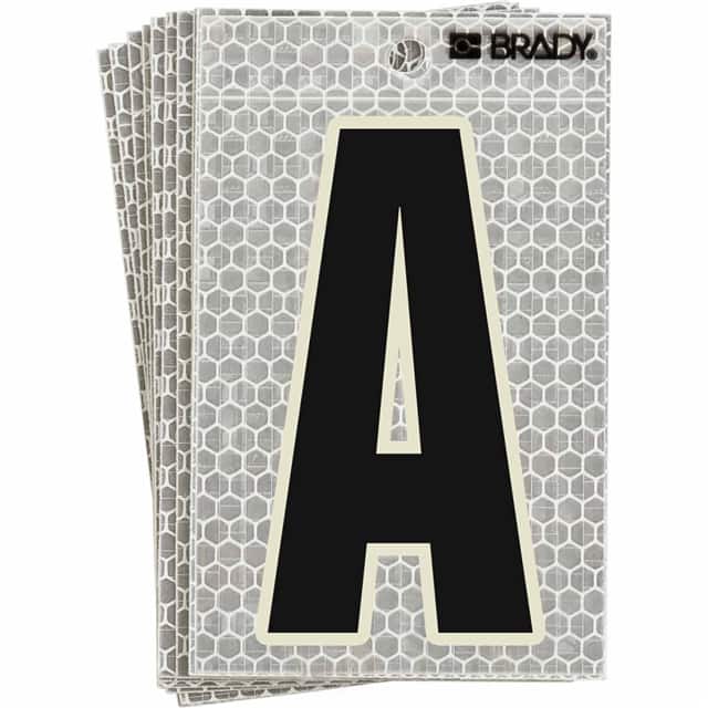 3020-A BRADY 5" SELF ADHESIVE LETTER A