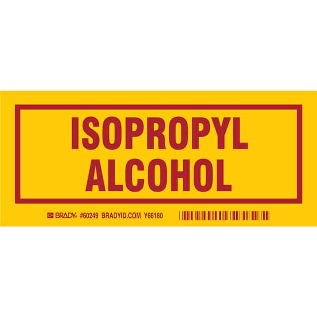 60249 B302, 7.0X3.0", RED/YEL, IPA,25/