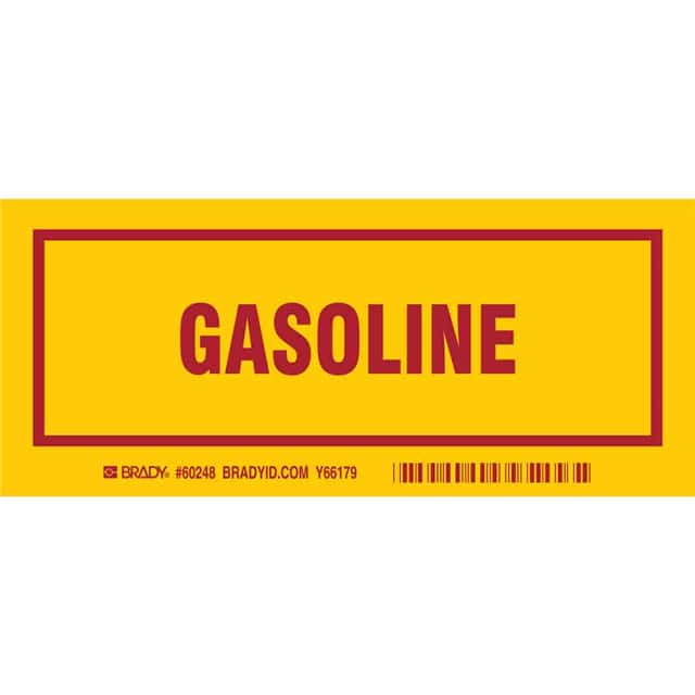 60248 B302, 7.0X3.0", RED/YEL, GAS,25/