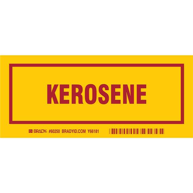 60250 B302, 7.0X3.0", RED/YEL,KEROSENE