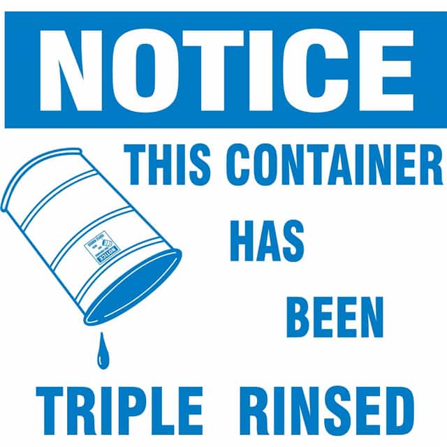 60364 B235 6X6 BLU/WHT NOTICE LABEL 10