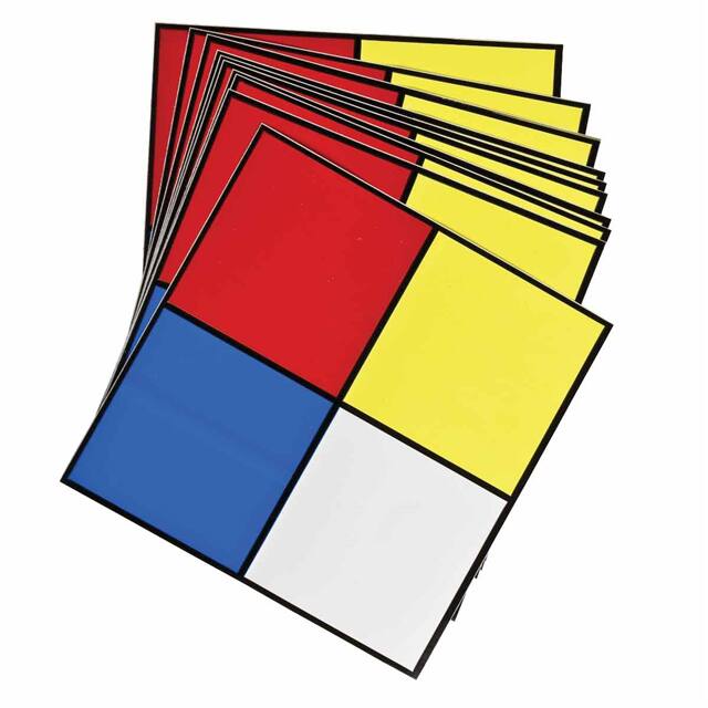 58501 B946 5X5 NFPA DIAMOND 10/PKG