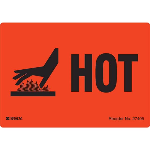 27405LS B-485 3.5X5 20/PK BLK/ORG HOT