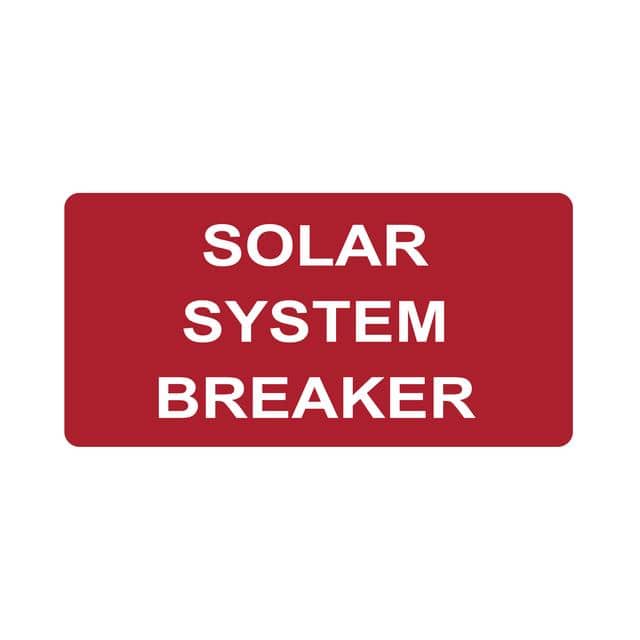 596-00751 SOLAR SYSTEM BREAKER 50/RL