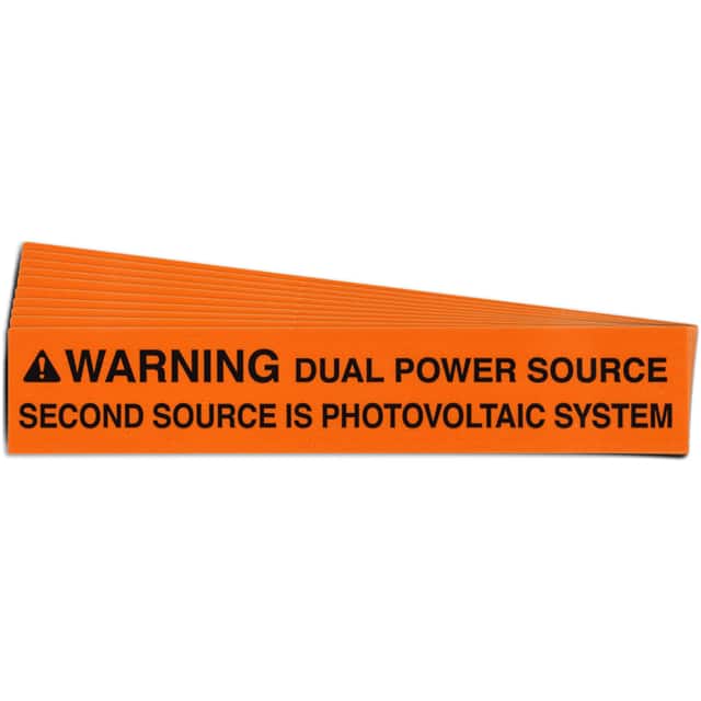 149887 4"X1" B920 SOLAR DUAL POWER 25PK