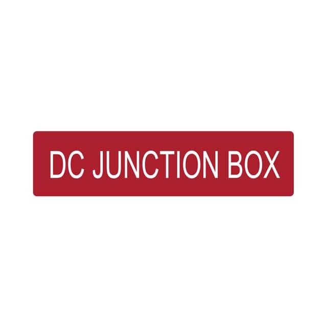 596-00738 DC JUNCTION BOX 50/RL