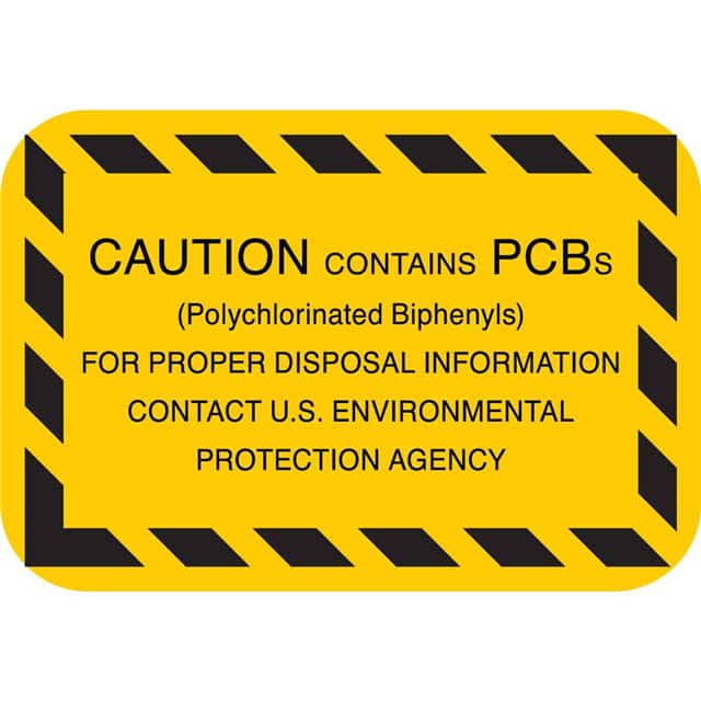 365LS B302 1X.687 480/PK CAUTION CONTA