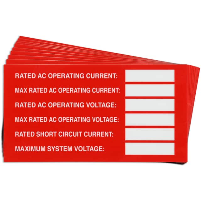 149832 3.75"X2"B920 SOLAR OPERATINGCURR
