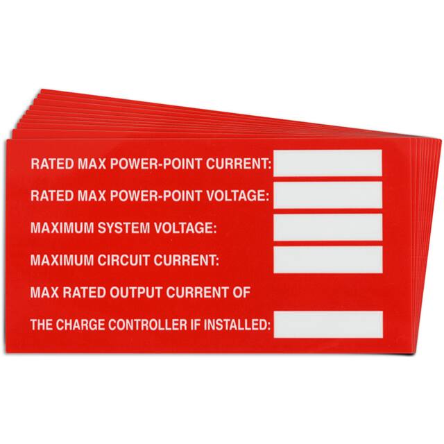 149831 3.75"X2" B920 SOLAR MAX POWER 25