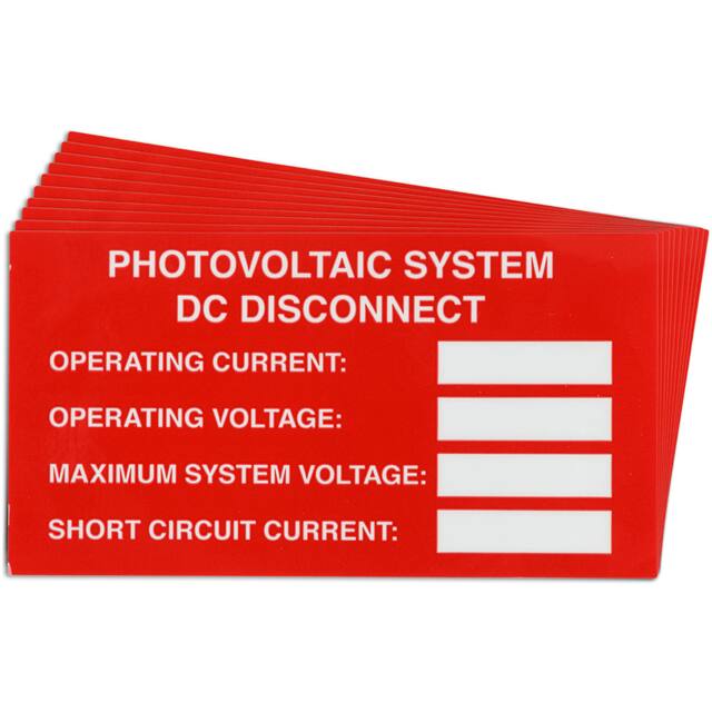 149850 3.75"X2" B920 SOLAR DC DISCON VA