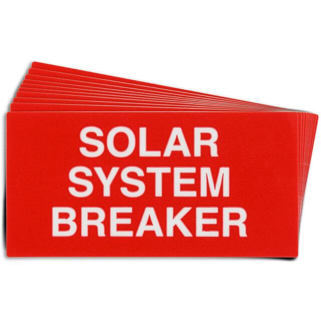 149880 3.75"X2" B920 SOLAR BREAKER 25PK