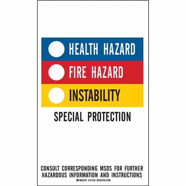 121453 B7569 5"X3" HMIG COLOR BAR (10/P
