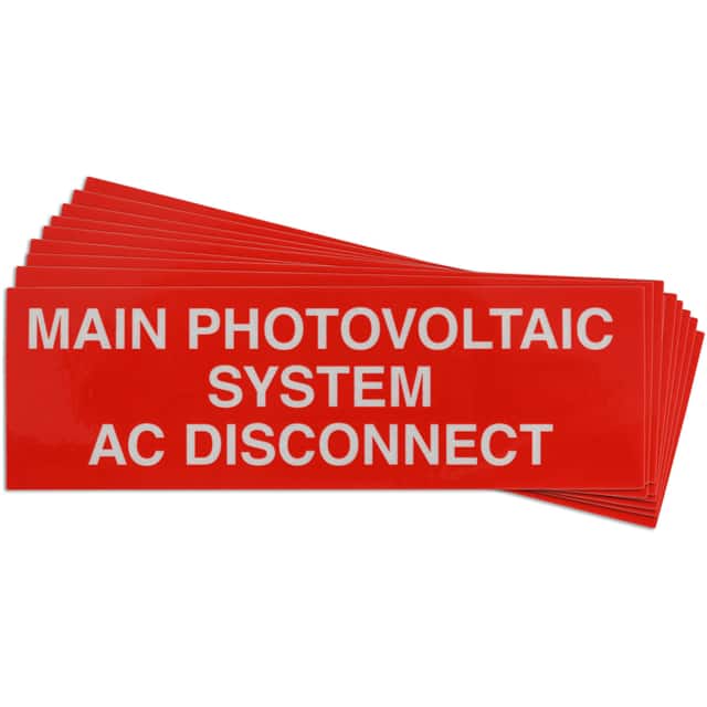 149846 6.5"X1" B921 SOLAR MAIN AC DISC
