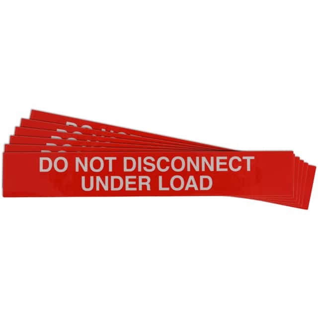 149838 6.5"X1"B921 SOLAR DO NOT DISCONN