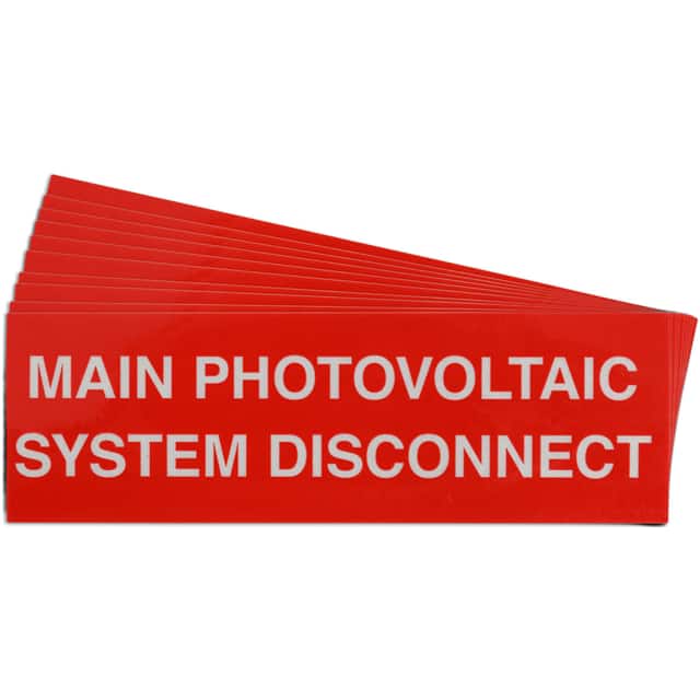 149870 6.5"X1" B921 SOLAR MAIN PV DISC