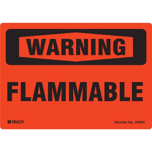 20983LS B-485 3.5X5 20/PK BLK/ORN FLAMMA