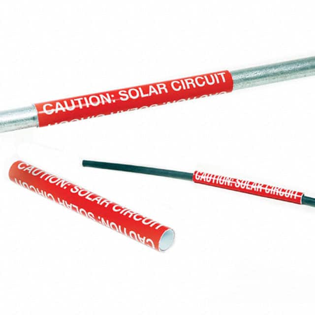 596-00249 CAUTION SOLAR CIRCUIT LABEL 25/P