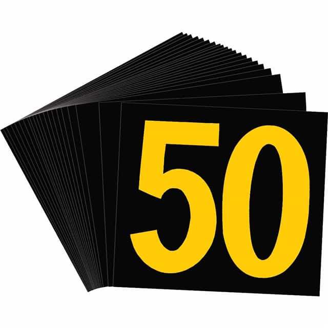 50015 PREPRINTED KVA MARKER