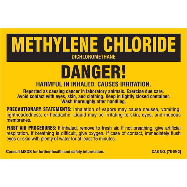 7283QLS B-302 3.5X5 25/PK METHYLENE CHLO