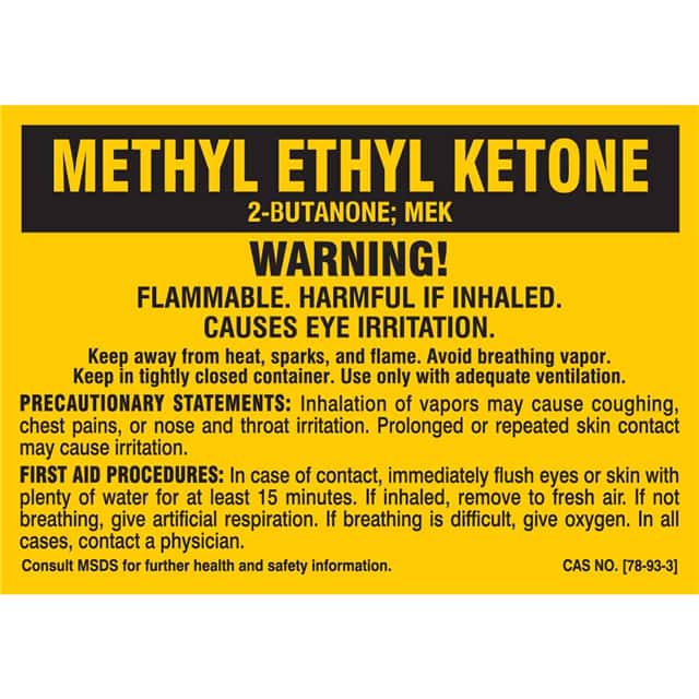 7284QLS B-302 3.5X5 25/PK METHYL ETHYL K
