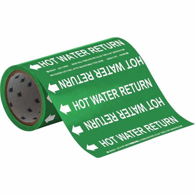 109250 B946 8"X30' RFPM WHT/GREEN