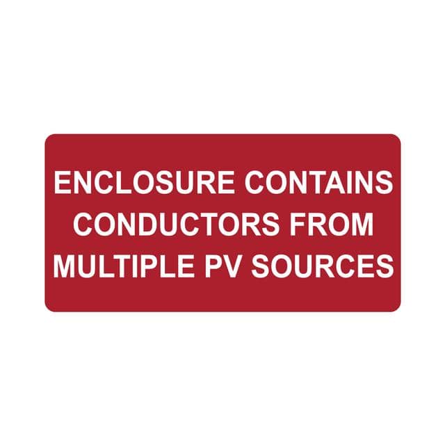 596-00748 ENC COND MULT PV SOURCES 50/RL