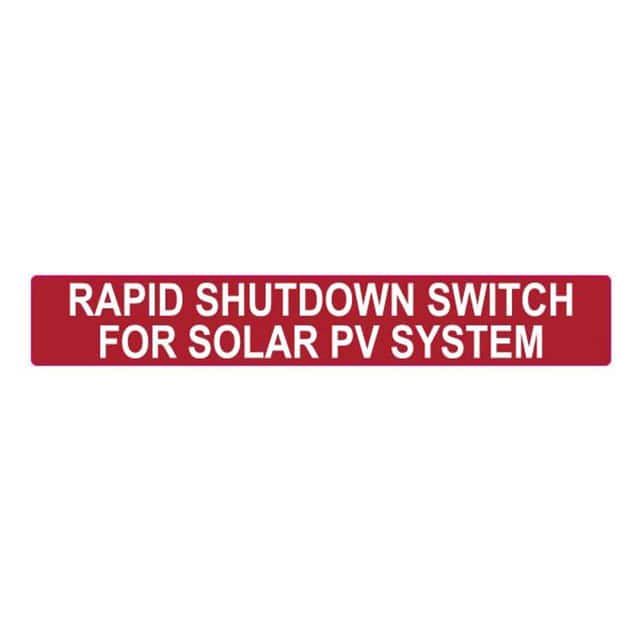 596-00890 RAPID SHUTDWN SWITC 2017 10/PK