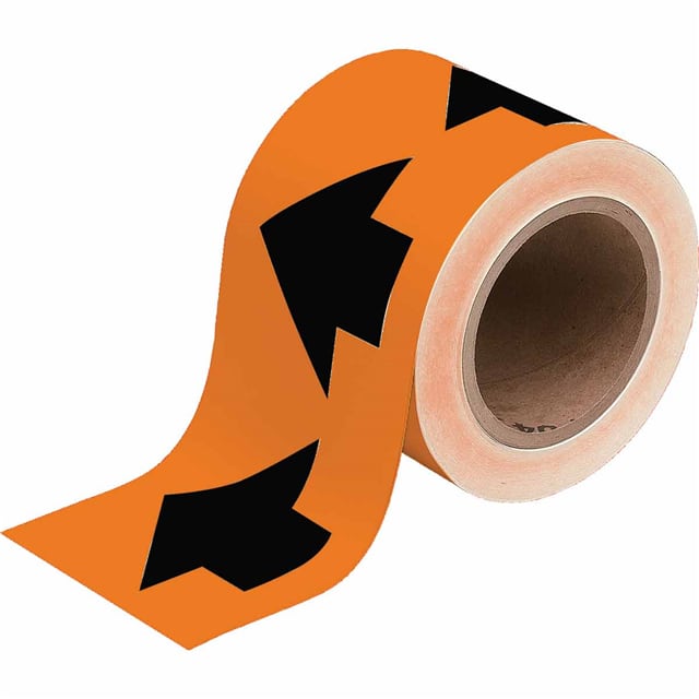 91410 B946 ARO TAPE BLK/ORG 4"X30YD