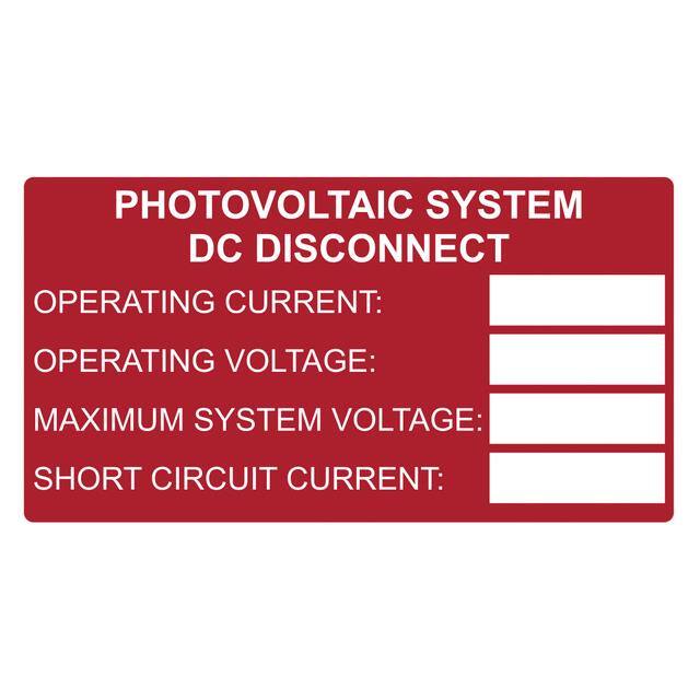 596-00654 LABEL ID/RATINGS 3.75"X2" 50PC