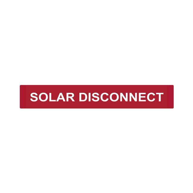 596-00246 LABEL ID/RATINGS 6.5"X1" WHT/RED