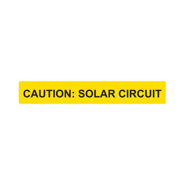 596-00247 LABEL ELECTRL WARN 6.5"X1" 50PC