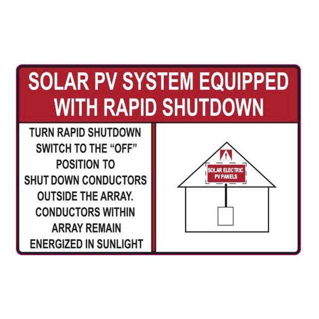 596-00889 RAPID SD ROOF HAZ 2017 10/PK