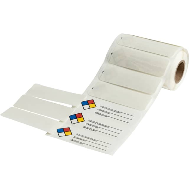 139927 POLY, 1X3.25" NFPA LABEL W/FLAP,
